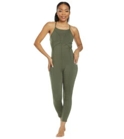 Free People Movement Side To Side Performance Leotard Green -Everyday Yoga 1740447383587 green