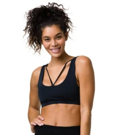 Onzie Reversible Yoga Sports Bra Black -Everyday Yoga 1740448661539 black
