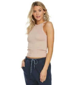 Free People Wide Rib Seamless Cami -Everyday Yoga 1740467372067 pink 1a