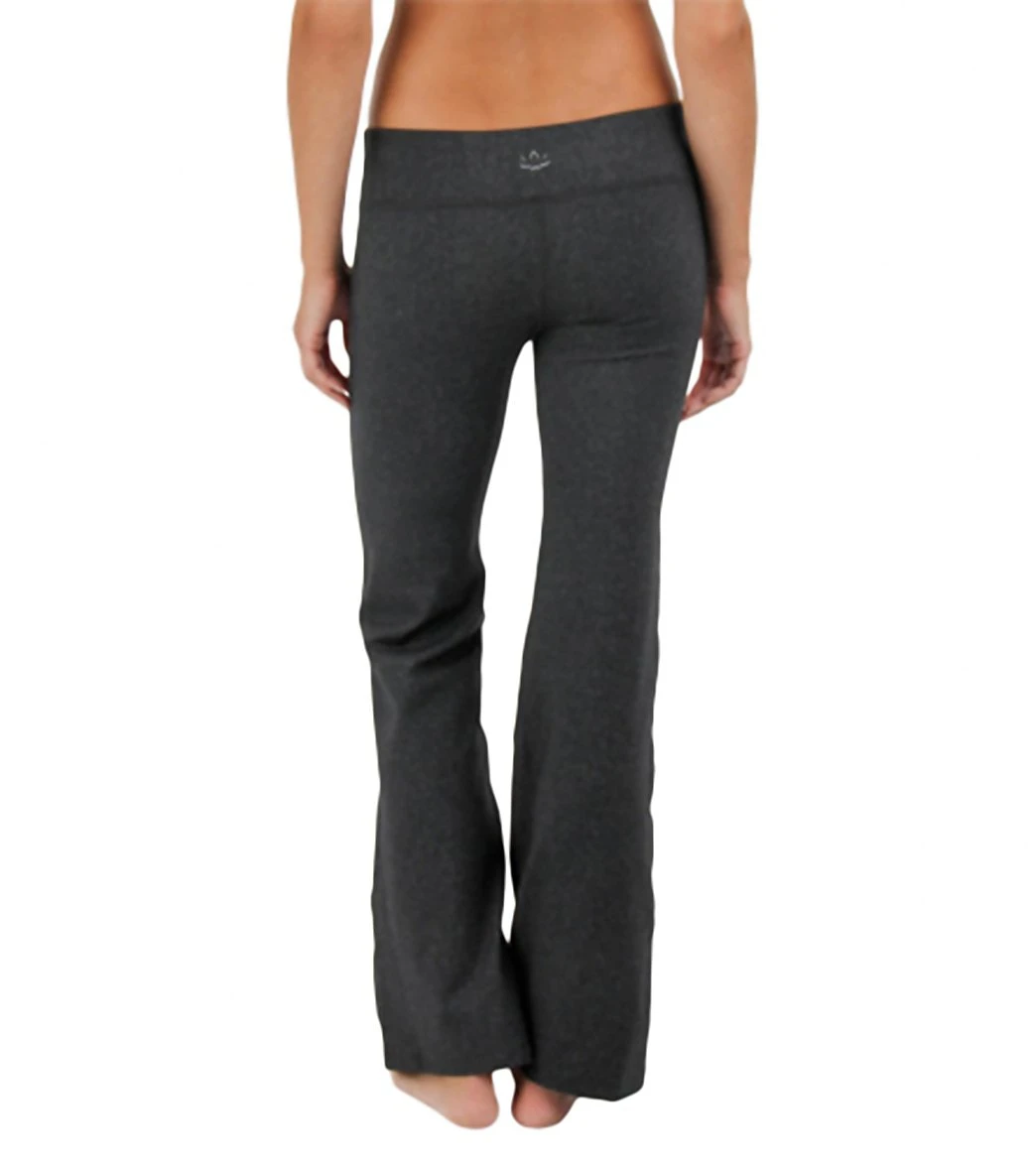 Beyond Yoga Women's Heather Gray Original Pant 6 Beyond Yoga Women's Heather Gray Original Pant - Image 4