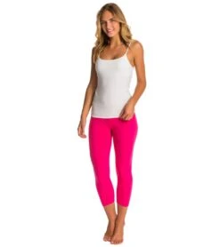 Beyond Yoga Back Gathered Yoga Capris Antique Rose -Everyday Yoga 1740929925155 antiquerose 4a