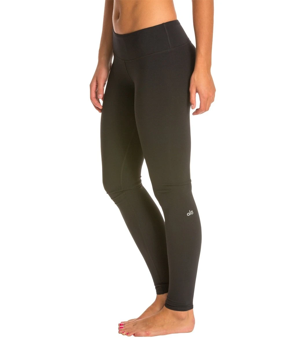 Alo Yoga Airbrush Yoga Leggings Black 3 Alo Yoga Airbrush Yoga Leggings Black