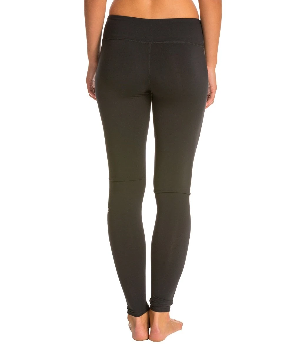 Alo Yoga Airbrush Yoga Leggings Black 4 Alo Yoga Airbrush Yoga Leggings Black - Image 2