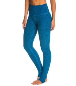 Beyond Yoga Spacedye High Waist Stirrup Yoga Leggings True Navy/Aquatic Blue