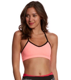 Beyond Yoga Converging Straps Yoga Sports Bra -Everyday Yoga 1741531906083 coralreef 1a