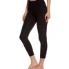 Beyond Yoga Kate Spade Cinched Side Bow High Waisted Yoga Capris Jet Black -Everyday Yoga 1741553270819 jetblack 2a