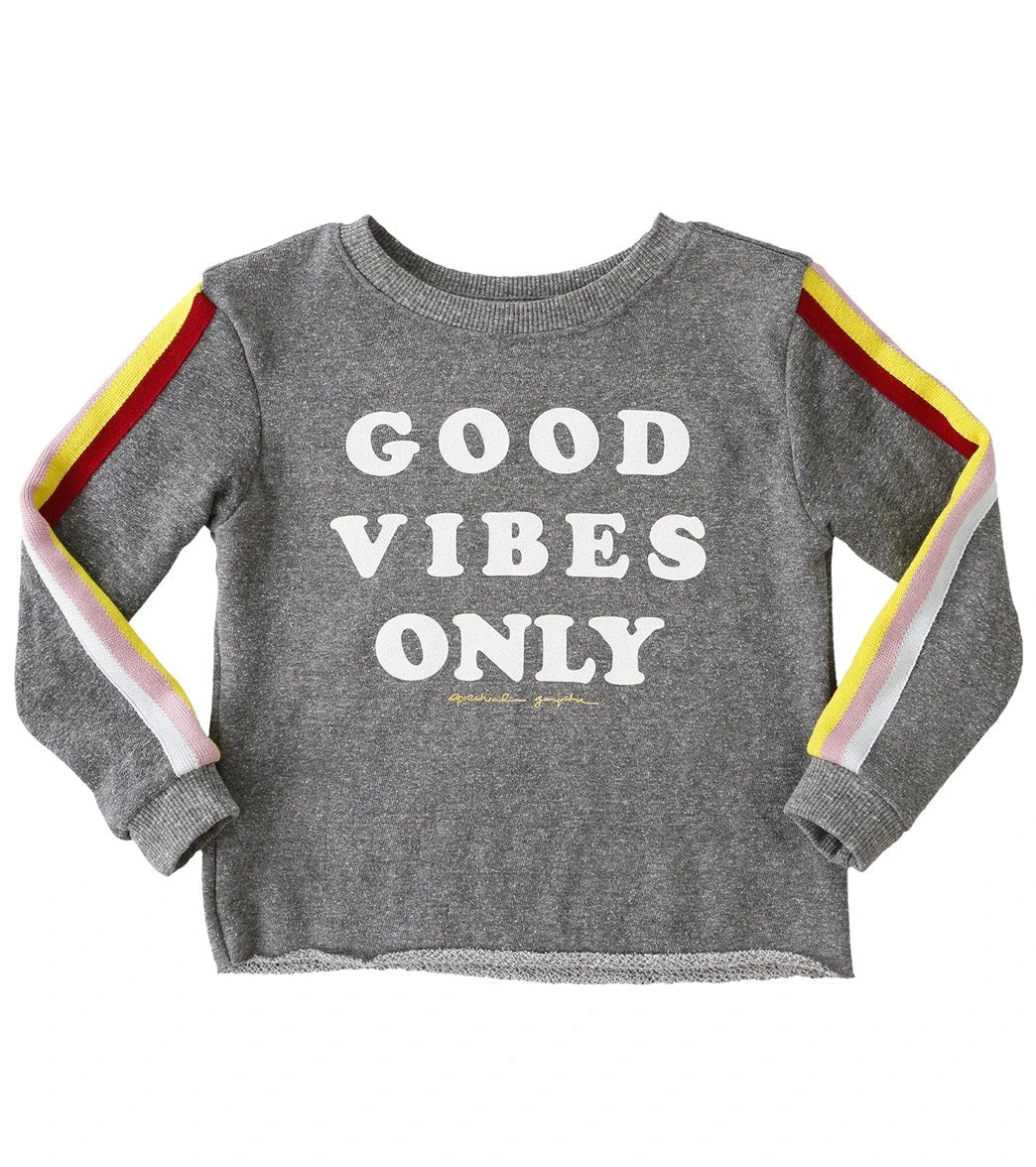 Spiritual Gangster Kids Good Vibes Only Yoga Crop Sweatshirt 3 Spiritual Gangster Kids Good Vibes Only Yoga Crop Sweatshirt
