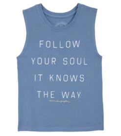 Spiritual Gangster Kids Girls Follow Soul Muscle Tank