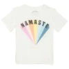 Spiritual Gangster Kids Girls Namaste Rainbow Tee