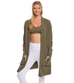 Beyond Yoga Easy Rider Origami Cardigan -Everyday Yoga 1741632733219 aviatorgreen