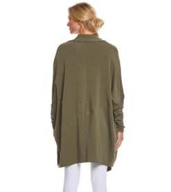 Beyond Yoga Easy Rider Origami Cardigan -Everyday Yoga 1741632733219 aviatorgreen 3a