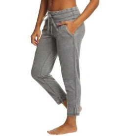 Balance Collection Larke Lounge 7/8 Sweatpant Joggers Heather Charcoal