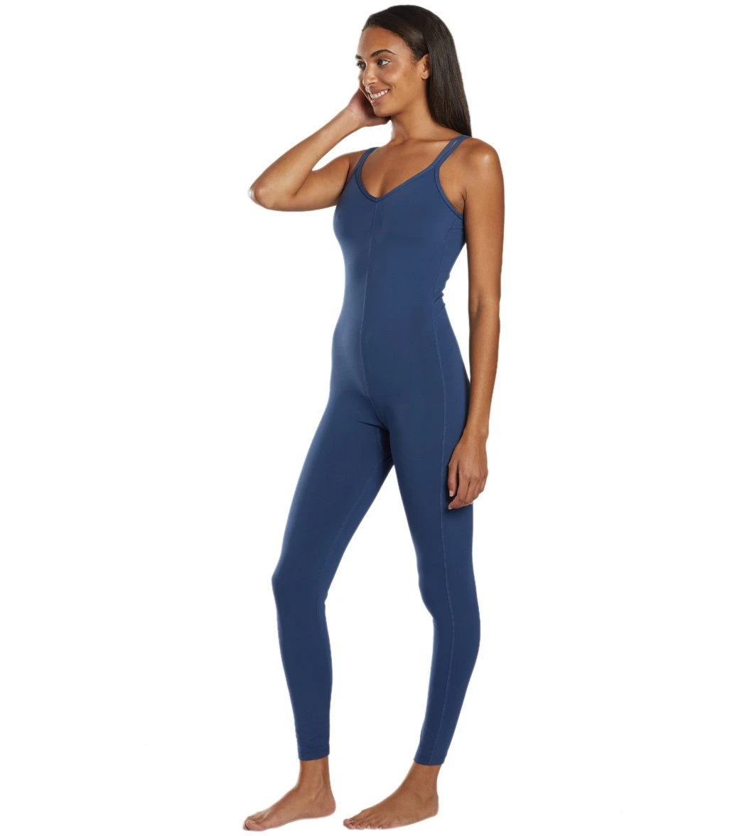 Everyday Yoga Radiant Solid Strappy Back Long Leotard 28" 14 Everyday Yoga Radiant Solid Strappy Back Long Leotard 28" - Image 12
