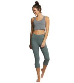 Balance Collection High Line 22" Yoga Capris Balsam Green 8 Balance Collection High Line 22" Yoga Capris Balsam Green -Everyday Yoga 1741774684195 balsamgreen 4a