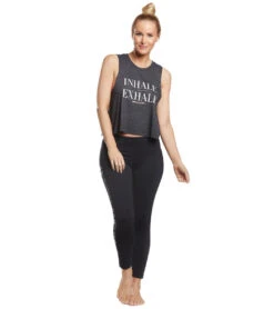 Spiritual Gangster Exhale Crop Tank -Everyday Yoga 1741794869283 vintageblack 4a