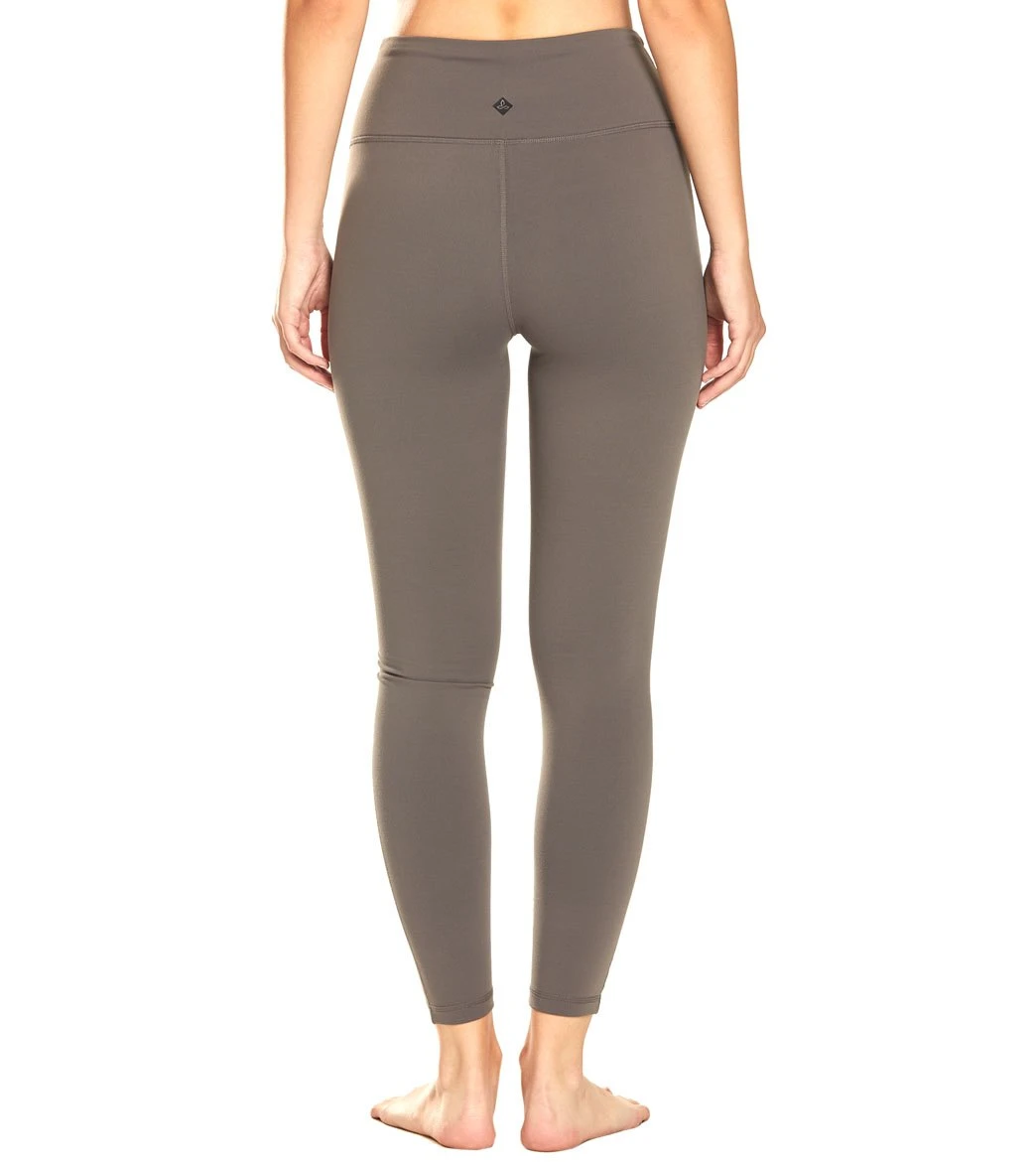 PrAna Transform High Waisted 7/8 Yoga Leggings Granite 3 PrAna Transform High Waisted 7/8 Yoga Leggings Granite - Image 2