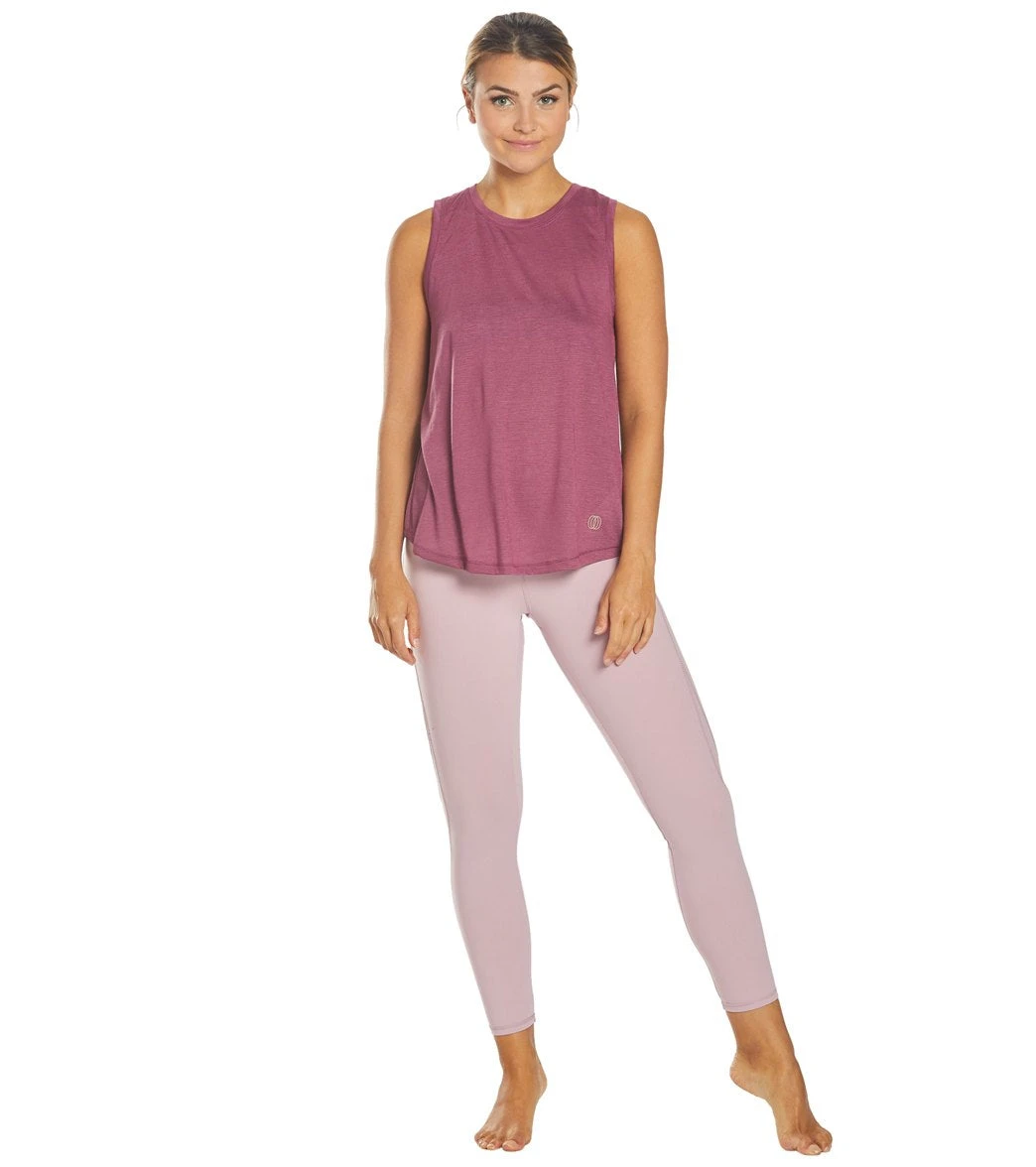 Balance Collection Canyon Singlet Yoga Tank Top Amaranth 5 Balance Collection Canyon Singlet Yoga Tank Top Amaranth - Image 3