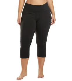 PrAna Transform Yoga Capris Plus Black -Everyday Yoga 1741811220515 black