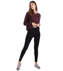 Vuori Pace High Waisted Yoga Leggings -Everyday Yoga 1741814497315 black 4a