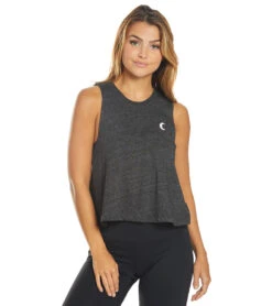 Spiritual Gangster We Are Crop Tank Vintage Black