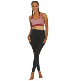 Marika Marianna Seamless Yoga Sports Bra -Everyday Yoga 1741832683555 heatherbikingredwithsolidtrim 4a
