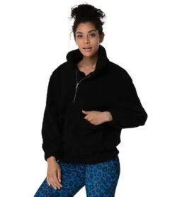 Onzie Teddy Jacket Black -Everyday Yoga 1741834584099 black