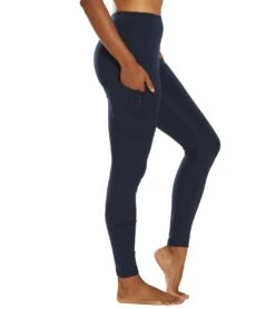 Marika Samantha Tummy Control Yoga Leggings Navy Blazer -Everyday Yoga 1741835403299 navyblazer