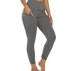 Marika Carter Mid Calf Yoga Capris Heather Grey -Everyday Yoga 1741839138851 heathergrey 2a