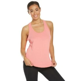 Marika Getaway Singlet Yoga Tank Top Heather Sassy Coral -Everyday Yoga 1741841236003 heathersassycoral