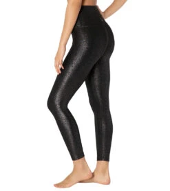 Beyond Yoga Twinkle High Waisted 7/8 Yoga Leggings Black/Silver Twinkle -Everyday Yoga 1741850804259 blacksilvertwinkle 4a