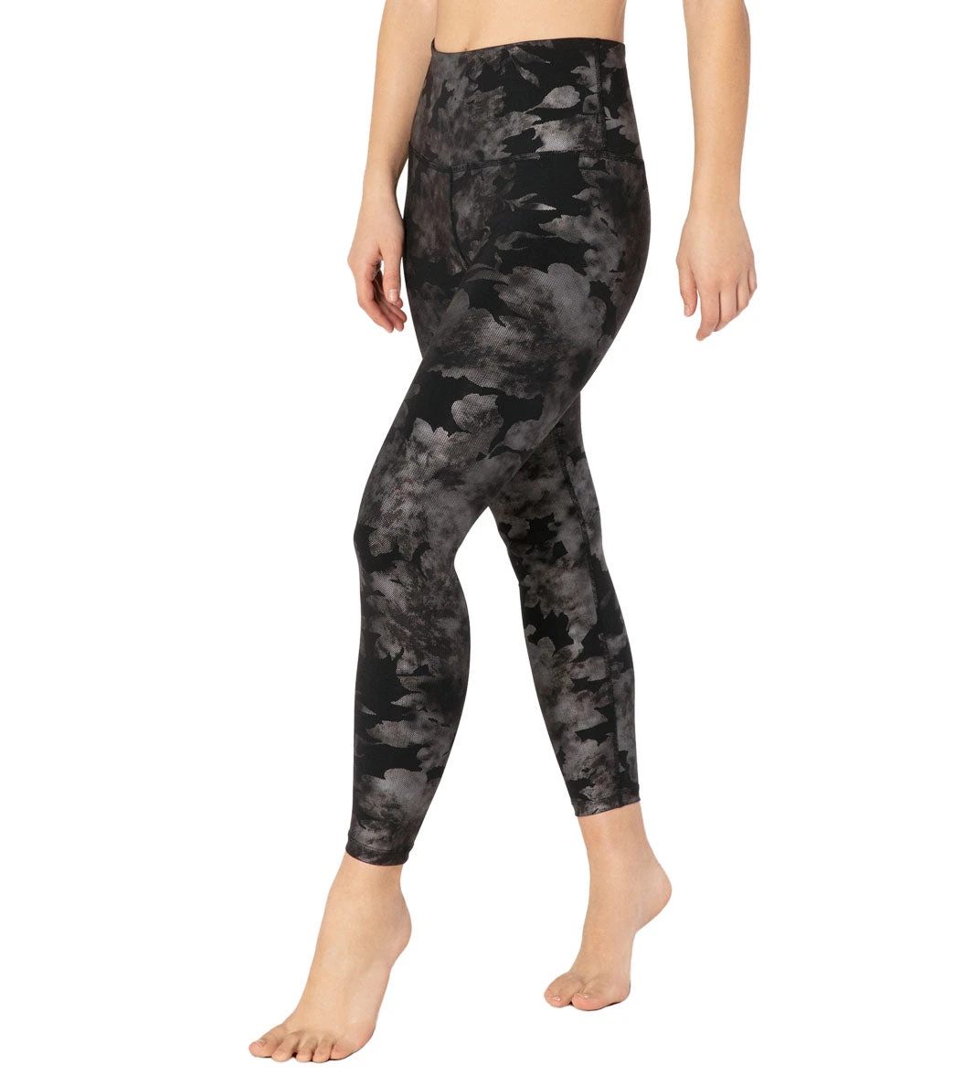 Beyond Yoga Foil Floral High Waisted 7/8 Yoga Leggings 4 Beyond Yoga Foil Floral High Waisted 7/8 Yoga Leggings - Image 2