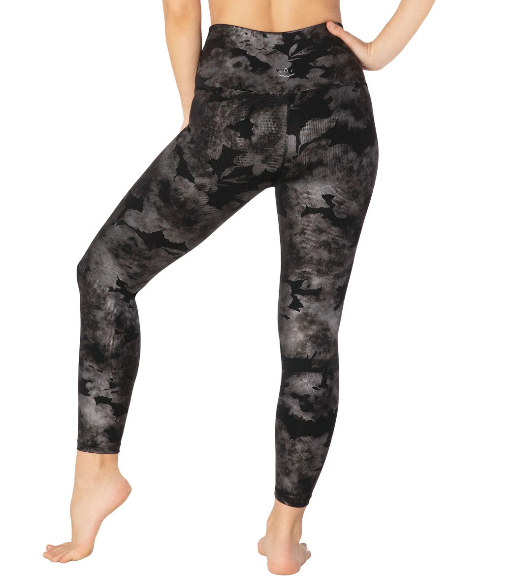 Beyond Yoga Foil Floral High Waisted 7/8 Yoga Leggings 5 Beyond Yoga Foil Floral High Waisted 7/8 Yoga Leggings - Image 3