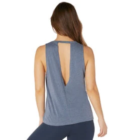 Beyond Yoga Boyfriend Jersey V-Neck Yoga Tank Blue Horizon Heather 9 Beyond Yoga Boyfriend Jersey V-Neck Yoga Tank Blue Horizon Heather -Everyday Yoga 1741853229091 bluehorizonheather