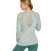 Balance Collection Lively Layering Yoga Top -Everyday Yoga 1741855490083 heatherslategrey 1a