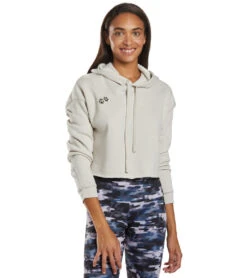 Onzie Cropped Yoga Hoodie