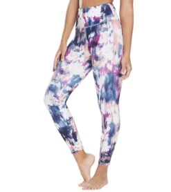 Marika High Waisted Printed Yoga Capris -Everyday Yoga 1744868474915 magentalustikattiedye 5a