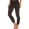 Beyond Yoga Essential Gathered Yoga Capris Jet Black -Everyday Yoga 1745874288675 jetblack 2a