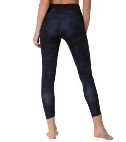 Onzie High Waisted Basic 7/8 Yoga Leggings Black/Gray Camo -Everyday Yoga 1765357879331 blackgraycamo 3a