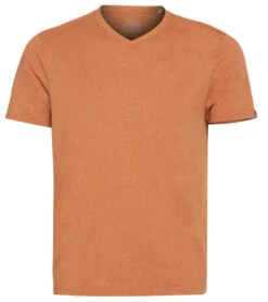 PrAna Men's V Neck Short Sleeve Workout Tee Russett Heather -Everyday Yoga 1768195129379 russettheather