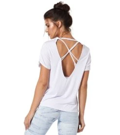 NUX X-Factor Yoga Tee White -Everyday Yoga 1789272555555 white