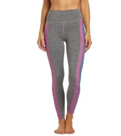 Spiritual Gangster Essential High Waisted Yoga Leggings Medium Heather Grey