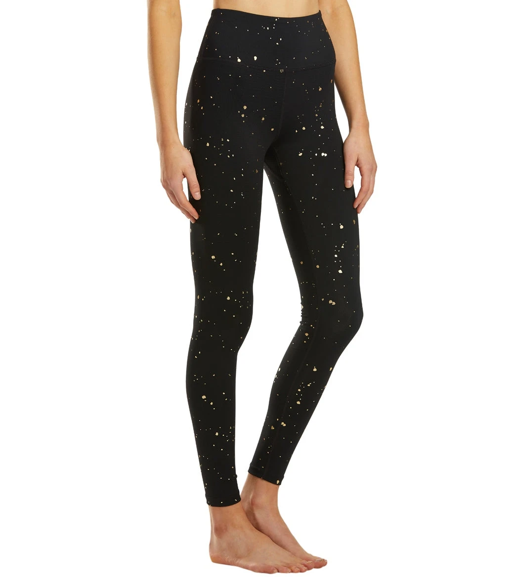 Spiritual Gangster Foil Print Essential High Waisted Yoga Leggings 4 Spiritual Gangster Foil Print Essential High Waisted Yoga Leggings - Image 2