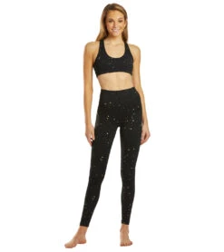 Spiritual Gangster Foil Print Essential High Waisted Yoga Leggings 11 Spiritual Gangster Foil Print Essential High Waisted Yoga Leggings -Everyday Yoga 1797994479651 goldfoilsplatter 4a