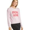 Spiritual Gangster More Love Crew Neck Savasana Pullover Pink Orchid -Everyday Yoga 1798001295395 pinkorchid 2a