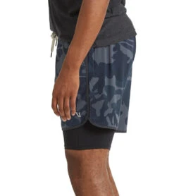 Vuori Men's Stockton Shorts Navy Camo