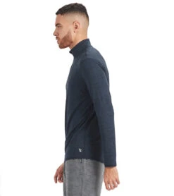 Vuori Men's Ease Performance Yoga 1/2 Zip -Everyday Yoga 1805253345315 inkheather 2a 1