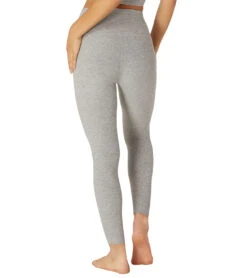 Beyond Yoga Spacedye That's A Wrap High Waisted 7/8 Yoga Leggings Silver Mist