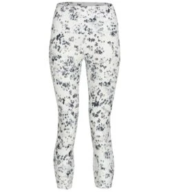 Balance Collection Printed Contender 22" High Waisted Yoga Capris -Everyday Yoga 4321927331883 blackwatercolorsnake