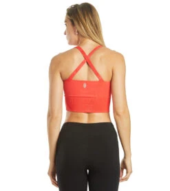 Free People Movement Good Karma Crop Yoga Top Red -Everyday Yoga 4327179747371 red 3a