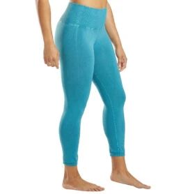 Free People Good Karma Yoga Leggings -Everyday Yoga 4327282475051 turquoise 2a